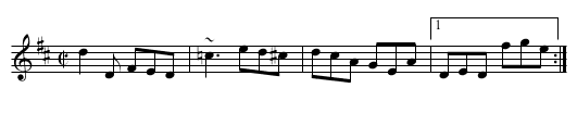 Vincient Campbell’s - staff notation