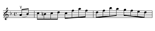 VIOLETTA HORNPIPE - staff notation