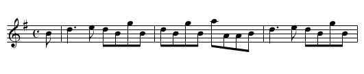 Virginia Reel [1] - staff notation