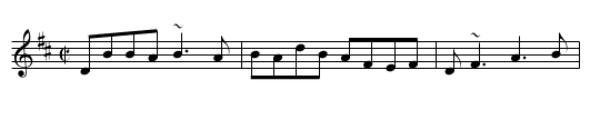 Virginia Reel, The - staff notation