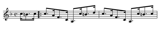 Virtuoso [1], The - staff notation