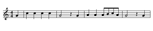 VIVAT JETZT GEHTS INS FELD - staff notation