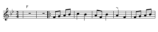 Vlashko - staff notation