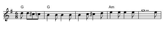 vleegerd - staff notation