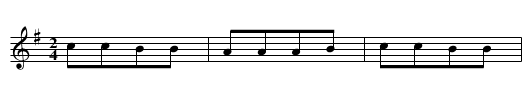 Vo Sadu Ly, V Ohorode - staff notation