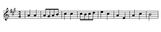 VOEGLEIN SINGEN VOEGLEIN SPRINGEN - staff notation