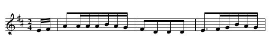 Voltigeurs (2-54) S. 172 - staff notation