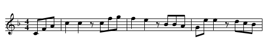 VON DIR GESCHIEDEN - staff notation