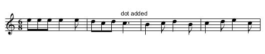 Voulez Vous Danser WES.056 - staff notation