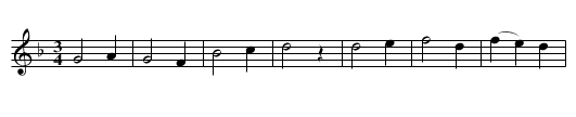 Voulez-vous que je vous chante ? - staff notation
