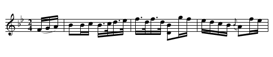 W. Morrison's Compliments to Mr. Scott 78th Regt. Band - staff notation