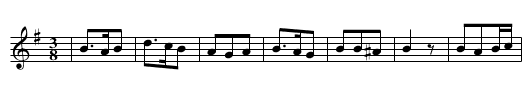 WAER ICH EIN VOEGELEIN - staff notation