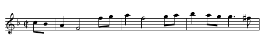 Walbrook. PFD3.189 - staff notation