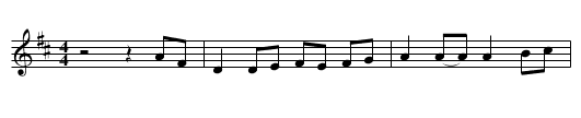 Walk in the Light - staff notation