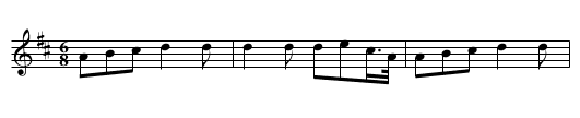 Walking by Moonlight - staff notation