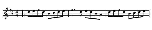 Walking in the Parlor [2] - staff notation