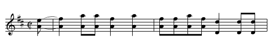 Walking in the Parlor [5] - staff notation