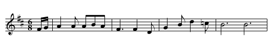 Walking Lover - staff notation