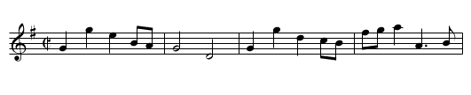 Wallace's March - staff notation
