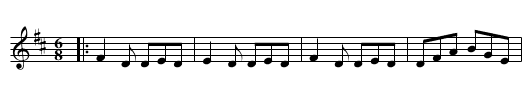 Wallop the Potlid - staff notation