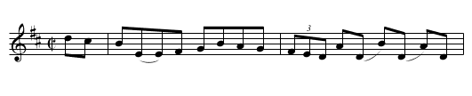 Walls of Limerick [2], The - staff notation