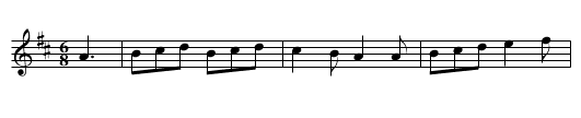 Walsh's, Connie - staff notation