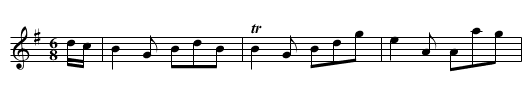 Walsh's Frolics - staff notation