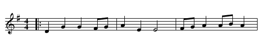 Walter Bulwer's No 2 - staff notation