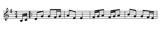 Walter Bulwer's No. 2 - staff notation