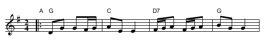 Walter Bulwer's Polka #2  [ABACA] - staff notation