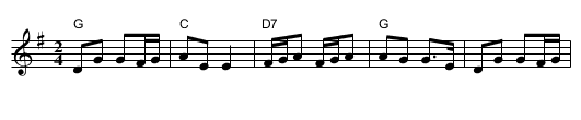 Walter Bulwer's Polka - staff notation