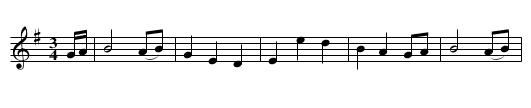 Waltz [15] - staff notation