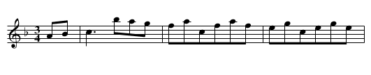 Waltz [4] - staff notation