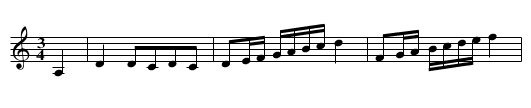 Waltz by James Hill.  WHL.[055] - staff notation