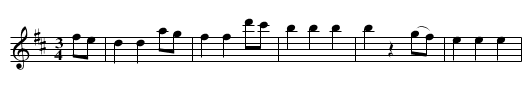 Waltz. CJF.027 - staff notation