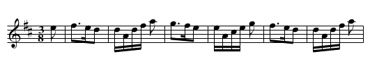 Waltz. CJF.120 - staff notation