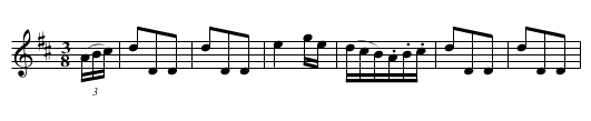 Waltz. CJF.142 - staff notation