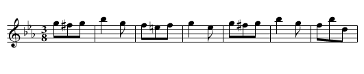 Waltz. CJF.194 - staff notation