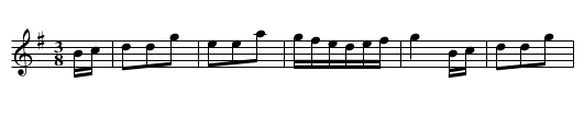 Waltz. Dal.087 - staff notation
