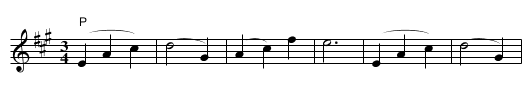 Waltz. Dal.148 - staff notation