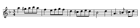 Waltz fr Finland - staff notation