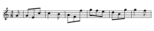 Waltz. JGi.158, A - staff notation