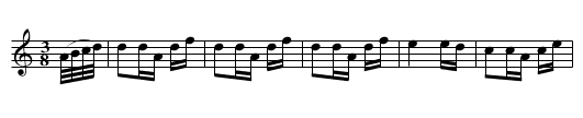 Waltz. WHG.040 - staff notation