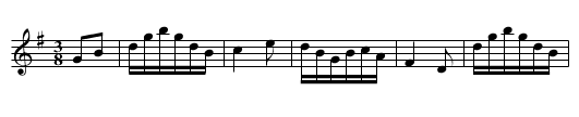 Waltz - staff notation