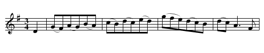 WALTZ - staff notation