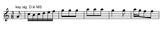 Waltz,A. HSJJ.180 - staff notation