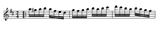 Waltz,A.2voices RH.476 - staff notation