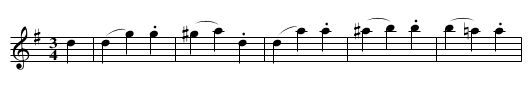 Waltzes #1. Le4.151 - staff notation