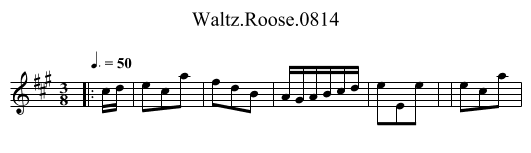 Waltz.Roose.0814 - staff notation