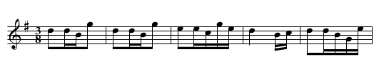 Walzer - staff notation